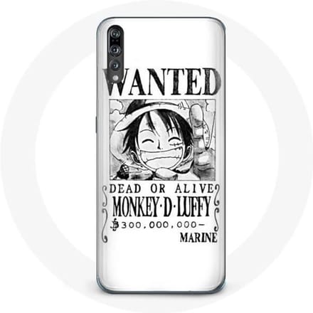Coque - Huawei - P20 - Souple - One Piece Manga - Blanche blanc