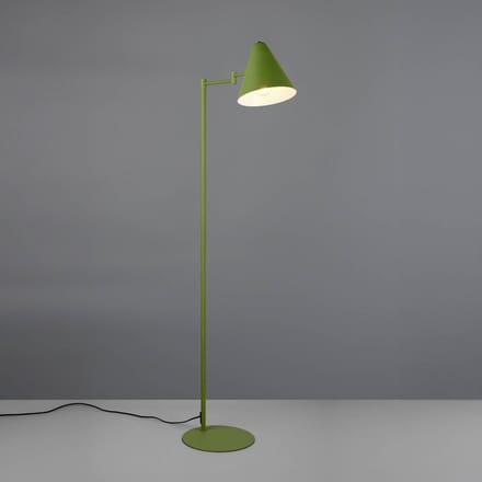 TRIO COSIMA - Vloerlamp - Groen - excl. 1x E14 4 W - Zwenkbaar
