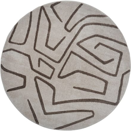 Veer Carpets Vloerkleed labyrint rond ø200 cm