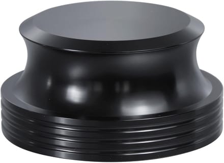 Aluminium Stabilisator voor Platenspelers - Draaggewicht 420g - Zwart