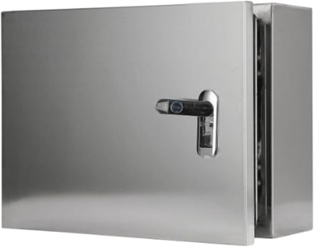 Elektrische Buitenkast - Verdeelbox Metaal - Veilige Componenten Opslag - Met Afdichtingsstrip - 30x15x25cm