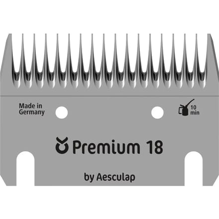 Kam voor grasmaaier 17/18 tanden Kerbl Premium bovins/équins
