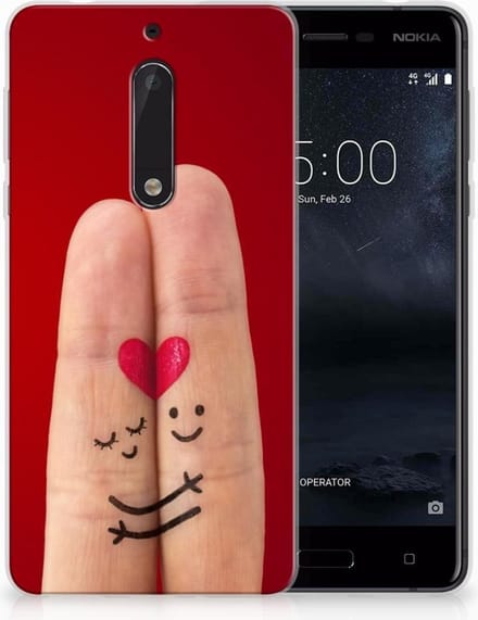 Nokia 5 Silicone Back Cover Liefde - Origineel Romantisch Cadeau