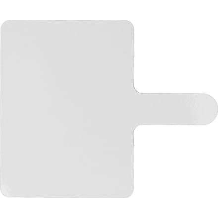 Pagaies de réponse effaçables à sec Plastique Petit Tableau blanc effaçable pour Étudiants Enseignants Salle de classe white