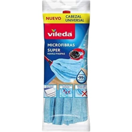 Vileda microvezel vloermop blauw