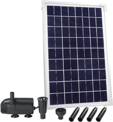 Ubbink Ensemble SolarMax 600 avec panneau solaire et pompe 1351181 403739