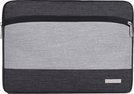 Laptophoes 14 Inch - Laptop Sleeve - Zwart / Grijs