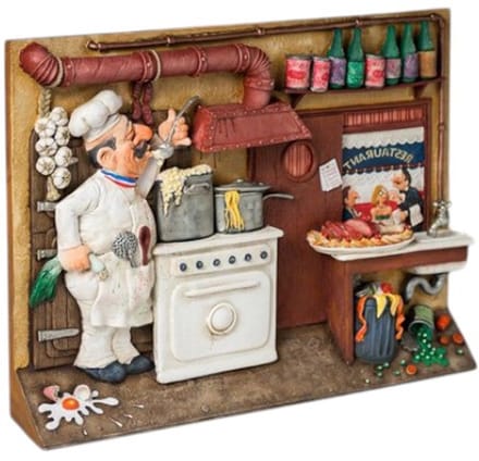 Fijnproeven – Forchino Collectie Beeldje – Parastone – 40 x 30 x 5 cm