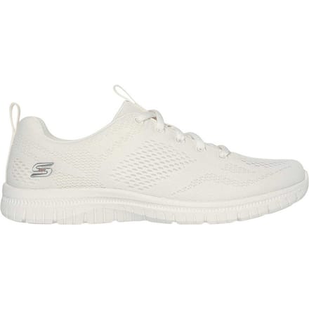 Skechers Dames/Dames Mesh Geheugenschuim Trainers (Gebroken wit)