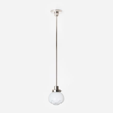 Hanglamp Paeonia 20's Nikkel - Art Deco Trade