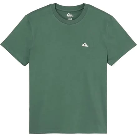 Quiksilver Basic T-shirt Met Korte Mouwen Groen S Man