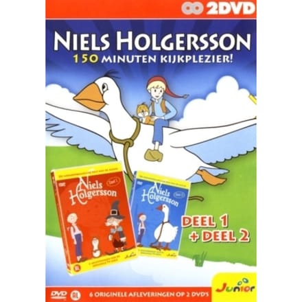 Niels Holgersson - Deel 1 + 2 - DVD