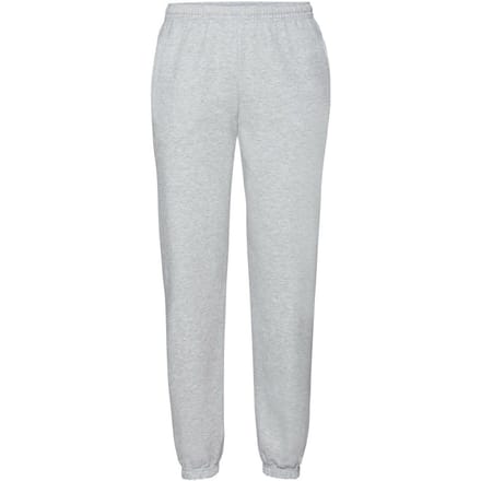 Fruit of the Loom Elastische joggingbroek heren (Heide Grijs)