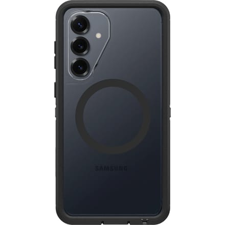 OtterBox Defender Samsung Galaxy S26 Plus Back Cover met Magneet Transparant Zwarte Rand
