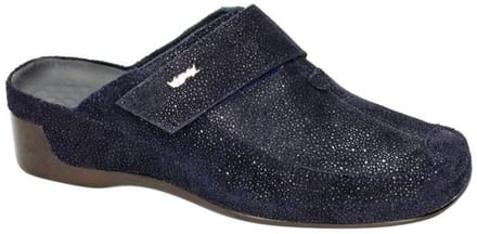 Vital -Dames - blauw donker - slippers & muiltjes - maat 41