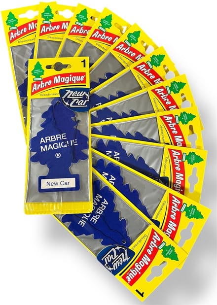Arbre Magique - Car Airfreshner - New Car - Blue Autohanger 12 pack!