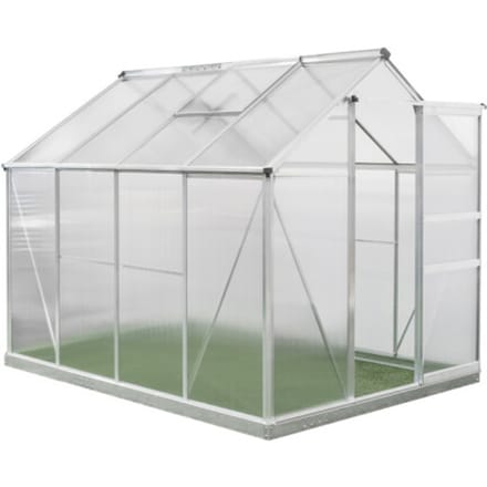 Westmann Aluminium kas Flora 68 - Zilver - 252x192x201cm