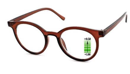 Leesbril-Vista-Bonita-CLASSIC Multifocaal-+1.00-Crafty Brown