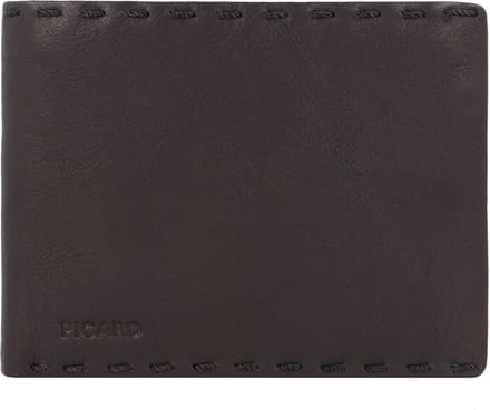 Picard Ranger 1 Portemonnee RFID-bescherming Leer 12 cm - Dames - Horizontaal - cafe