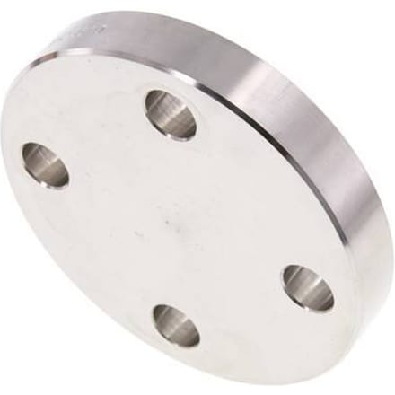 Blindflens DN20-PN40 RVS 1.4571 DIN 2527 En EN 1092-1 (Type 05)