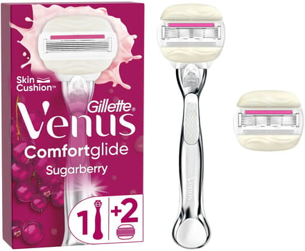 Gillette Venus Pro ComfortGlide - Sugarberry Geur- Scheersysteem - Inclusief 2 scheermesjes