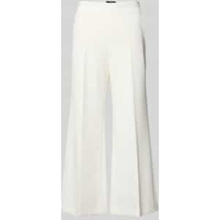 Slim fit culotte met persplooien