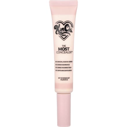 KimChi Chic Beauty, TheMost Concealer®, 02 Peach Ivory, 0.63 oz (18 g) white