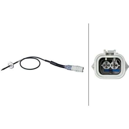 Sensor, uitlaatgastemperatuur HELLA 6PT 358 181-901