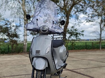 Capri Kappenset Nardo Grey - voor Vespa LX look-a-like scooters