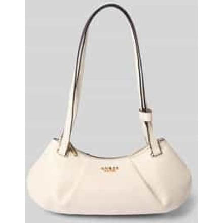 GUESS schoudertas Amorette Shoulder Satchel Cream White crème