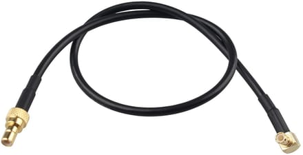 Store_9 - Antennekabel - Mannelijk Haaks - 30cm - Adapter - RG174 - Geschikt voor DAB-autoradio's - 50 Ohm