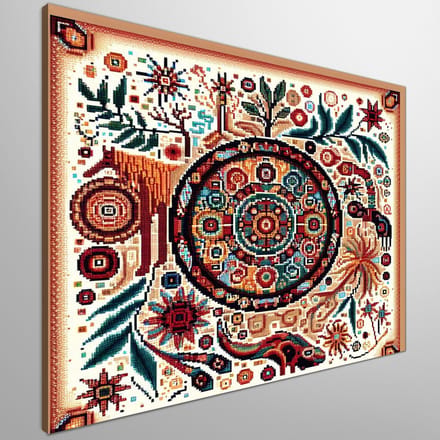 Kunstprint | Wanddecoratie | Canvas | 40 × 40 cm