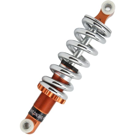 190mm Motorfiets Schokdemper 1200lbs Belasting Oranje Universele Verstelbare Demper voor Scooter Bromfiets gray