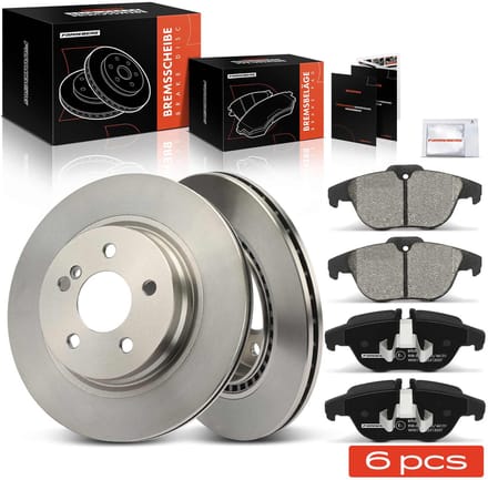 Frankberg 1x Remmen Remblokken Set Achteras voor Mercedes-Benz