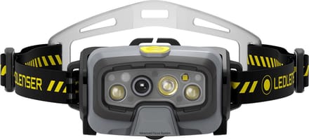 Ledlenser HF8R WORK - hoofdlamp - oplaadbaar - 1600 lumen - IP68 - digitale focus -