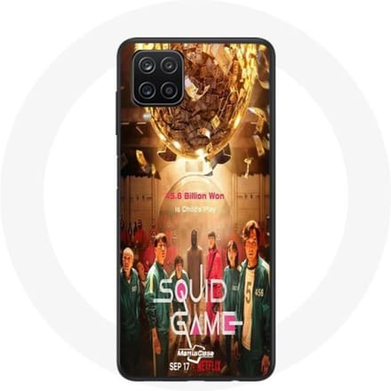 Coque Samsung Galaxy A12 Squid Game Série joueurs