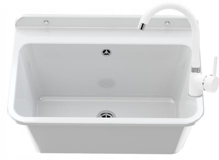 Zowel Gootsteen Large Granitan voor Garage Kraan