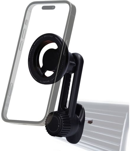 Mobiparts MagSafe Holder with adjustable Air Vent Mount - Zwart