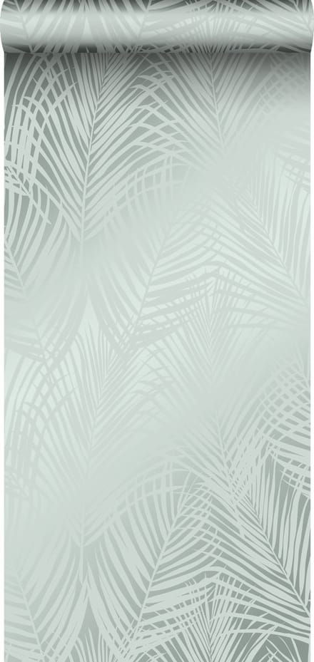 Origin Wallcoverings behang palmbladeren celadon groen - 347742 - 0,53 x 10,05 m