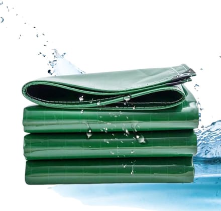 Dekzeil - Afdekzeil Bodemzeil - Bescherming van objecten - Waterdicht en UV-bestendig - 0.5x8 m - Groen