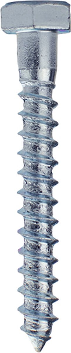 Wovar Houtdraadbouten Verzinkt M8 x 60 mm | Doos 200 stuks