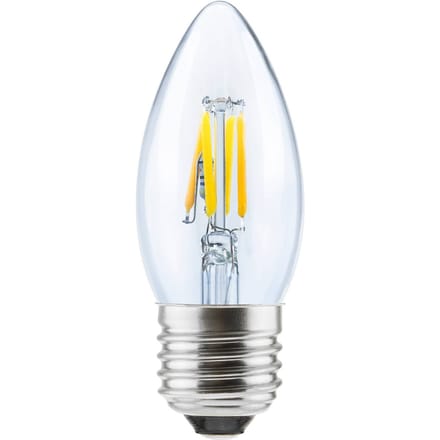 SEGULA LED kaarslamp E27 3W 927 filament ambient