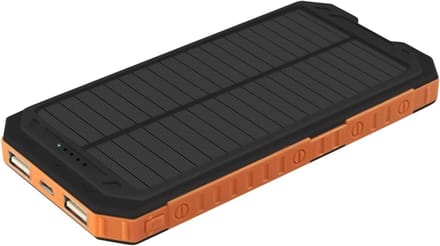 Zonnepaneel Oplader Shell - Solar Charger Cover - Outdoor Activiteiten - Ingebouwd Kompas & Lamp