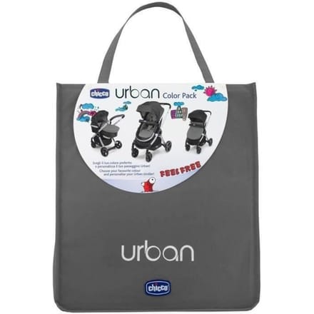 Chicco Urban kinderwagenbekleding set Antraciet