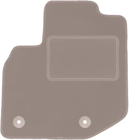 Beige bestuurdersmat voor: Honda Jazz III hatchback (2011-2014)