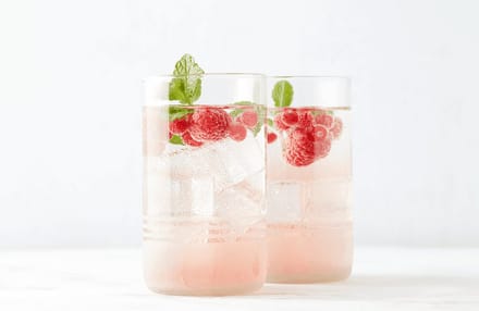 Point-Virgule set van 4 glazen uit upcycled glas 250ml helder
