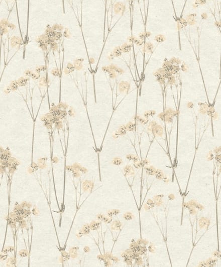 Decoprint Herbarium Behang met katoentakken - HE27240   5415058080556   Behang