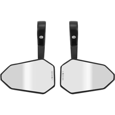 Paar motorfietsstuurspiegels met aluminium plastic adapter Avoc Michigan