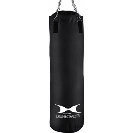 Hammer Boxing Bokszak Fit, Zwart, 100x30 cm