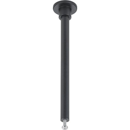 Spanningsrail Ophangset - 2 Stuks - DUOLINE - 12cm - Mat Zwart - Rond - Aluminium